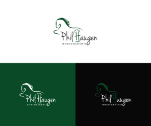Logo Design by CHAN GRFX for Phil Haugen Horsemanship | Design: #13228557