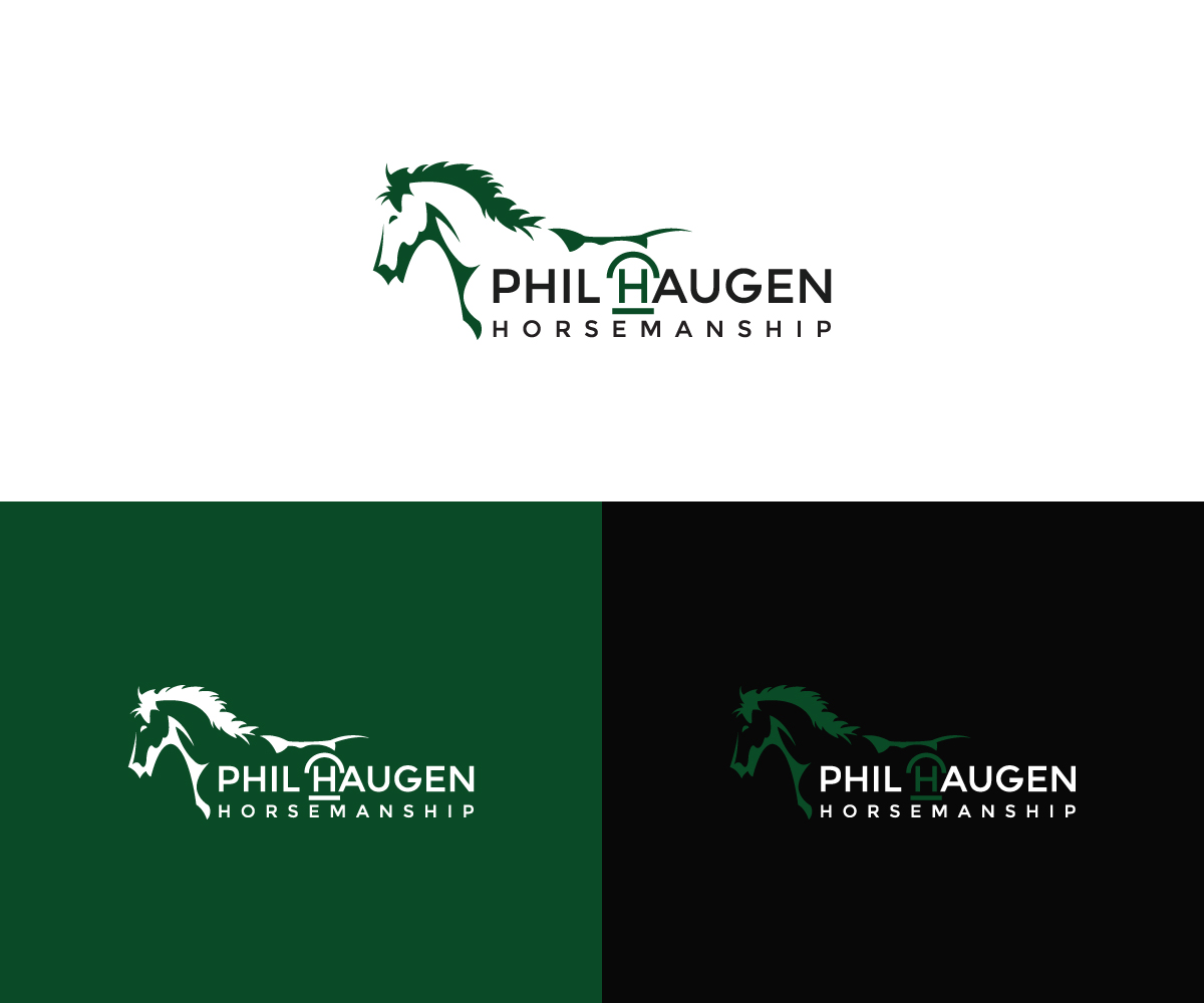 Logo Design by CHAN GRFX for Phil Haugen Horsemanship | Design #13228558