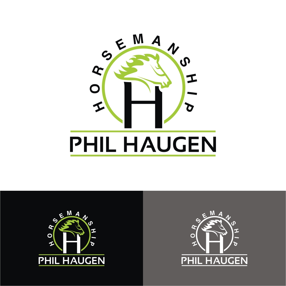 Logo Design by e-graphics for Phil Haugen Horsemanship | Design #13204236