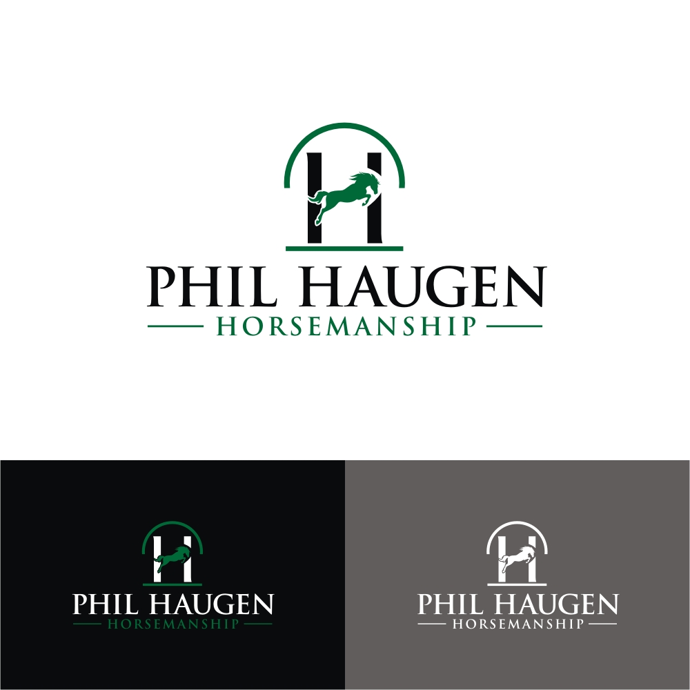 Logo Design by e-graphics for Phil Haugen Horsemanship | Design #13229872
