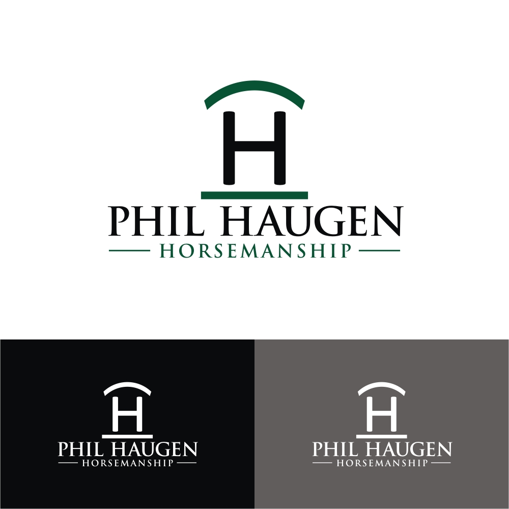 Logo Design by e-graphics for Phil Haugen Horsemanship | Design #13277984