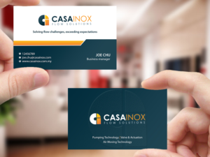 Business Card Design by Creations Box 2015 for this project | Design: #13210046