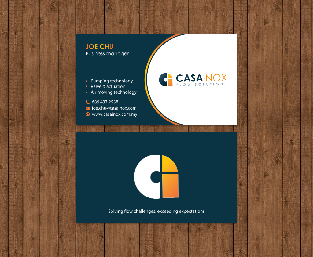 Business Card Design by chandrayaan.creative for this project | Design #13226398