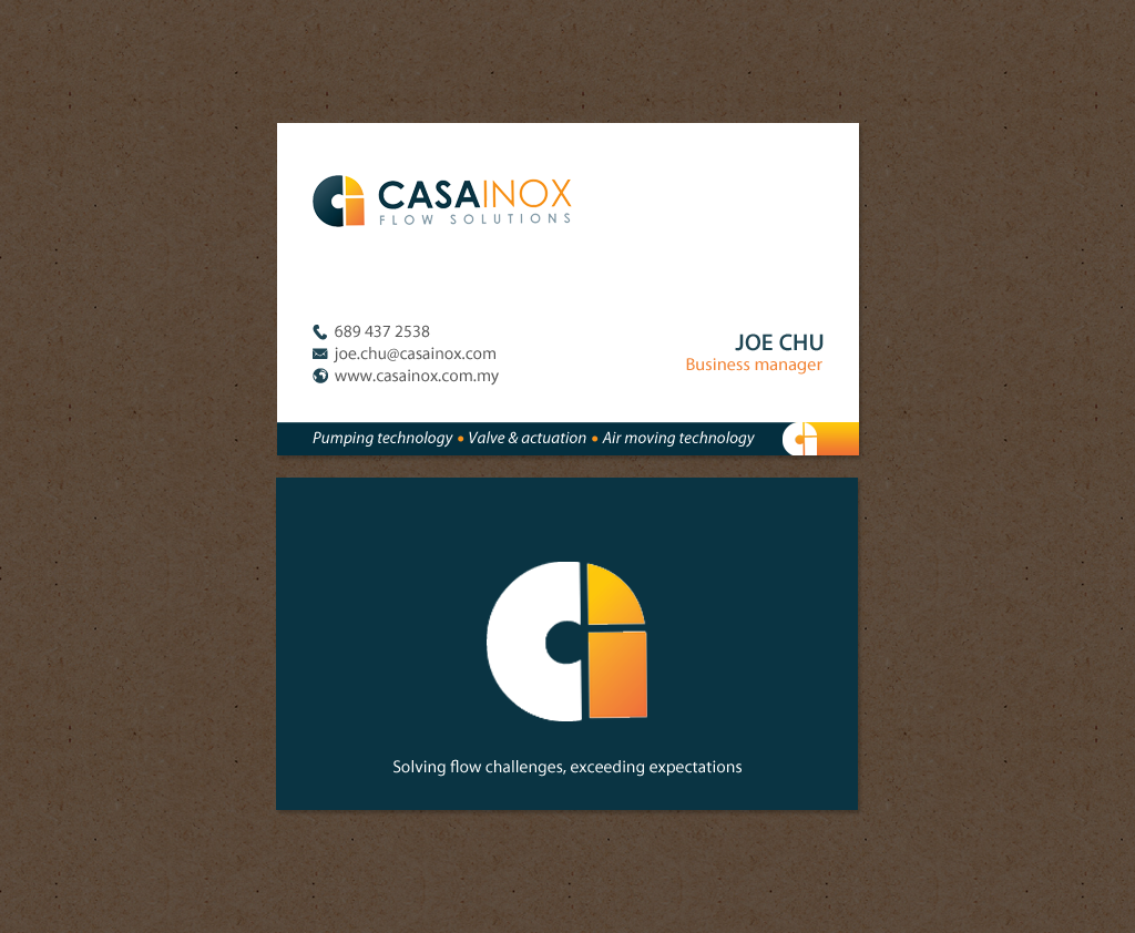 Business Card Design by chandrayaan.creative for this project | Design #13226406