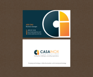 Business Card Design by chandrayaan.creative for this project | Design: #13226414
