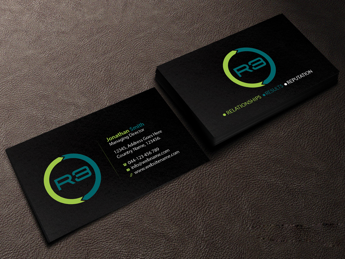 Professional Serious Business Card Design For A Company Business Card Design By Rachaelstone0 For This Project 13202118