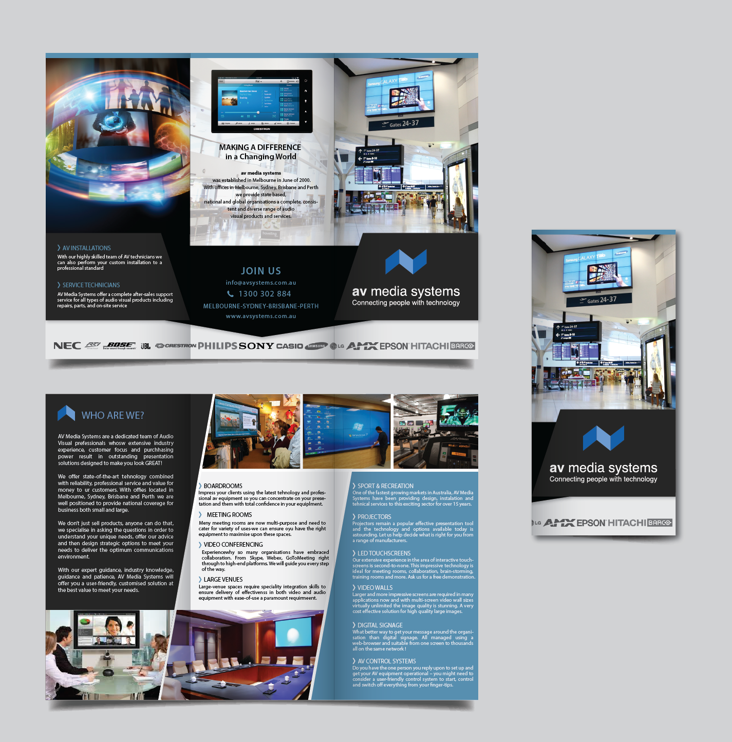 Flyer Design by alex989 for AV Media Systems | Design #13220223