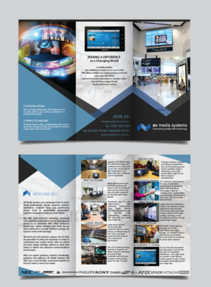 Flyer Design by alex989 for AV Media Systems | Design: #13220244