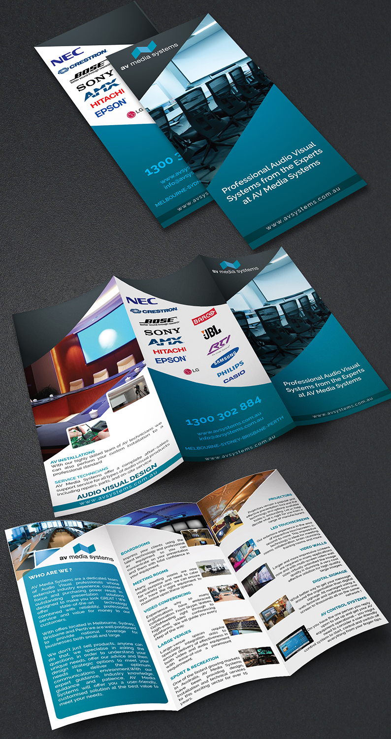 Flyer Design by Designanddevelopment for AV Media Systems | Design: #13244900