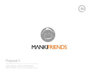 Logo Design by angelcolmenares3 for manki friends | Design: #13319519