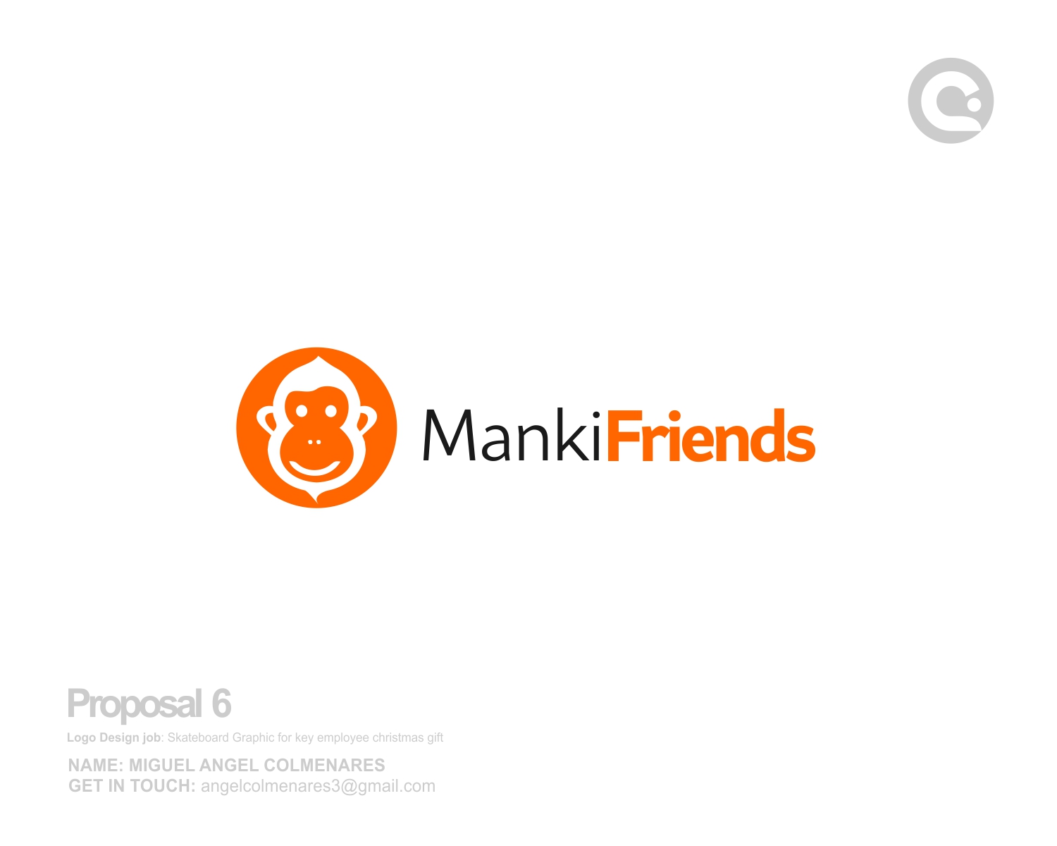 Logo Design by angelcolmenares3 for manki friends | Design #13319549