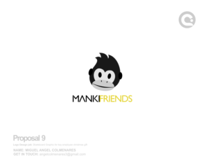 Logo Design by angelcolmenares3 for manki friends | Design: #13319552