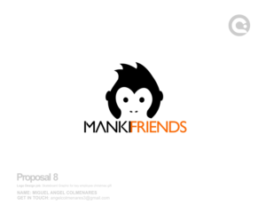 Logo Design by angelcolmenares3 for manki friends | Design: #13319553