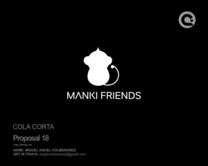 Logo Design by angelcolmenares3 for manki friends | Design: #13350316