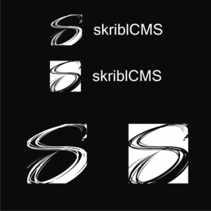 skriblCMS | Logo Design by LockJawCreative