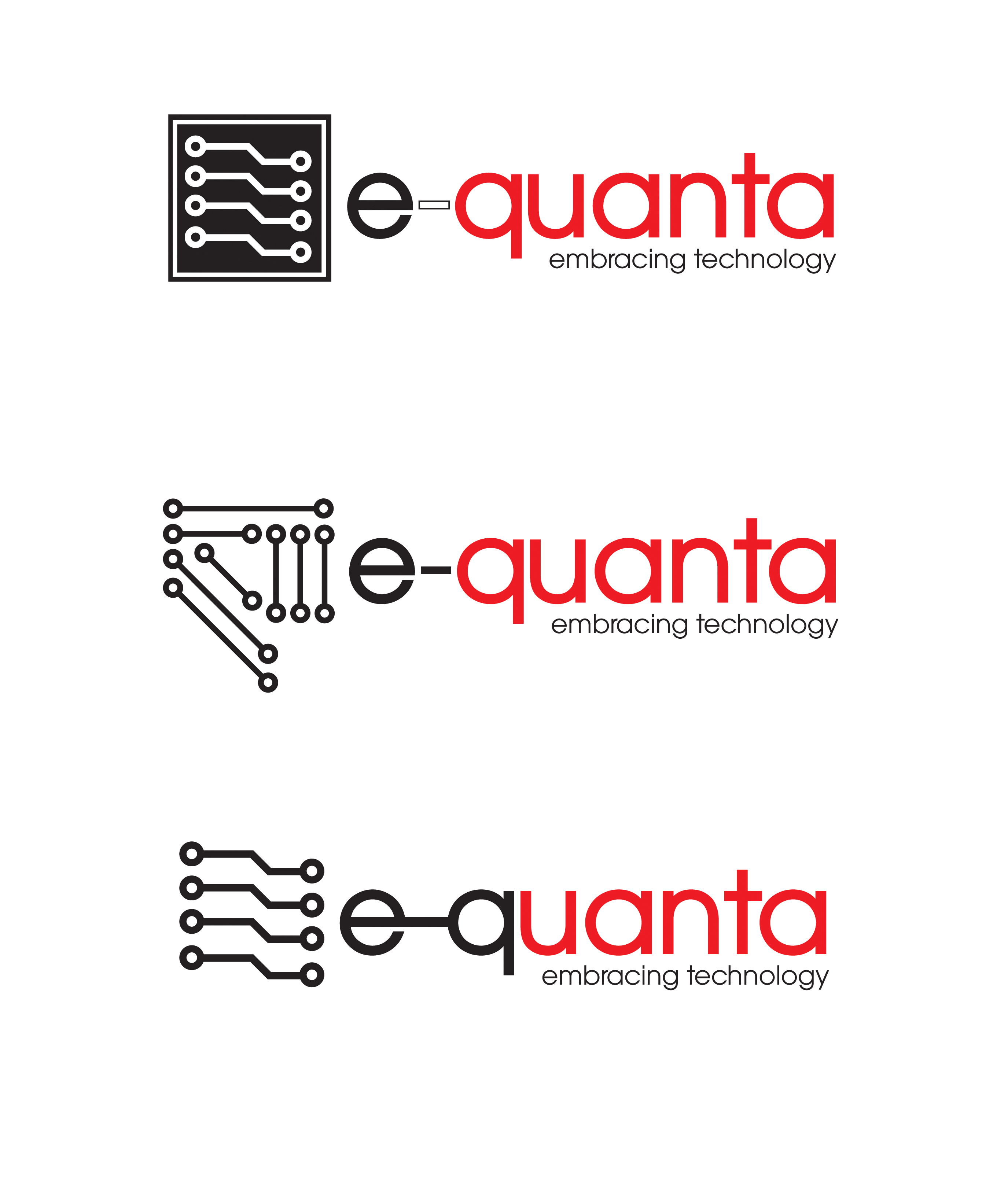 Logo-Design von Deep End Graphics für e-quanta | Design #32047