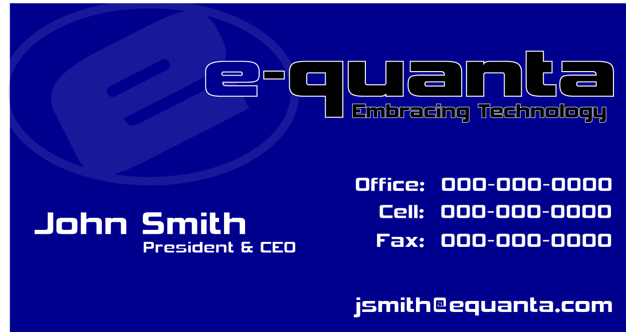 Logo Design by Stellar Designs for e-quanta | Design #33148