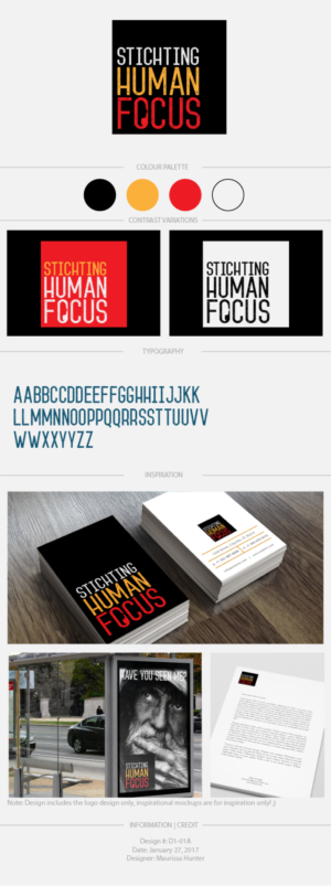 stichting HUMAN FOCUS  | Logo Design by Maurissahunter