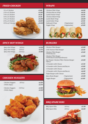 Menu Design by Impressive Solutions for this project | Design: #13244197