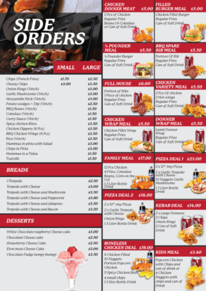 Menu Design by Impressive Solutions for this project | Design: #13286262