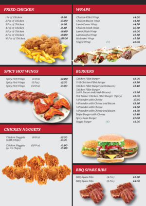 Menu Design by Impressive Solutions for this project | Design: #13314642