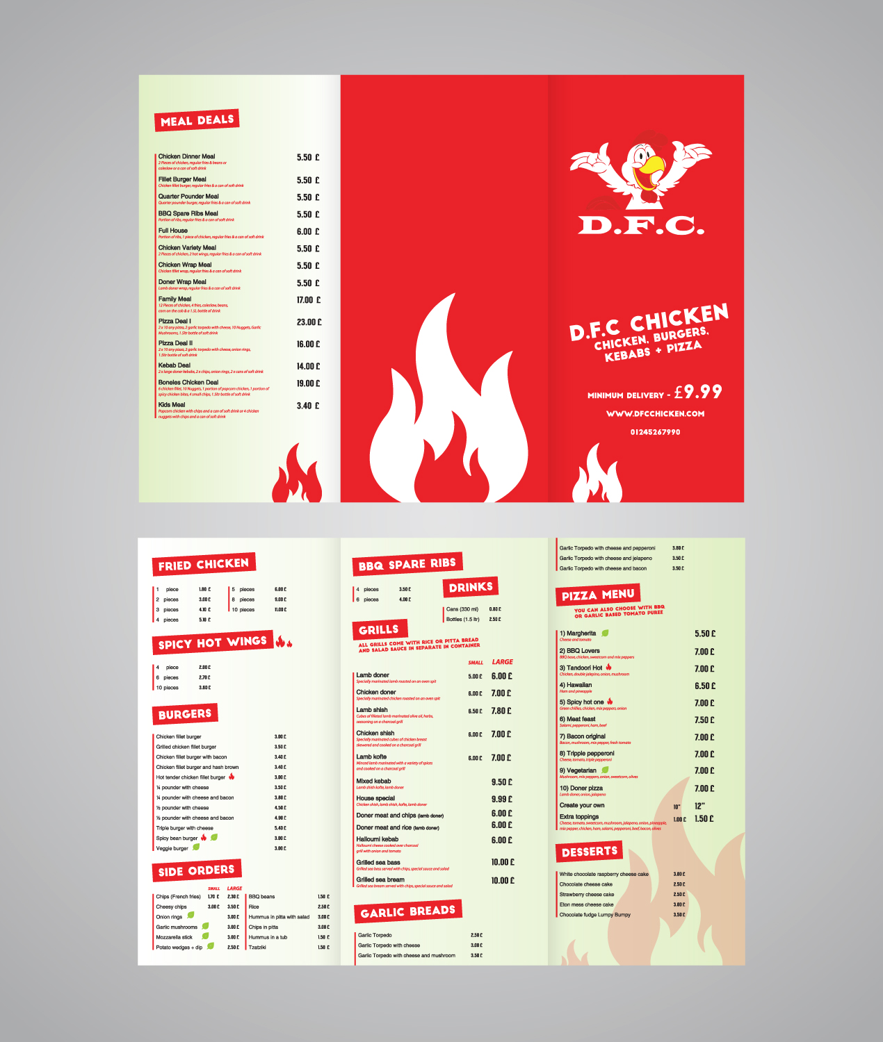 Menu Design by Rkvadratu for this project | Design #13240267