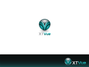 XTVue | Logo Design by Alexandra