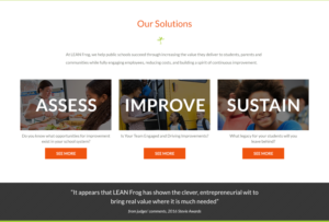Diseño Web por Lyre de Stravabond para LEAN Frog | Diseño: #13288988