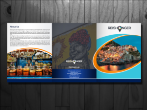 Mediakit / brochure for Dutch Travel Blog | Brochure Design by innovative earth