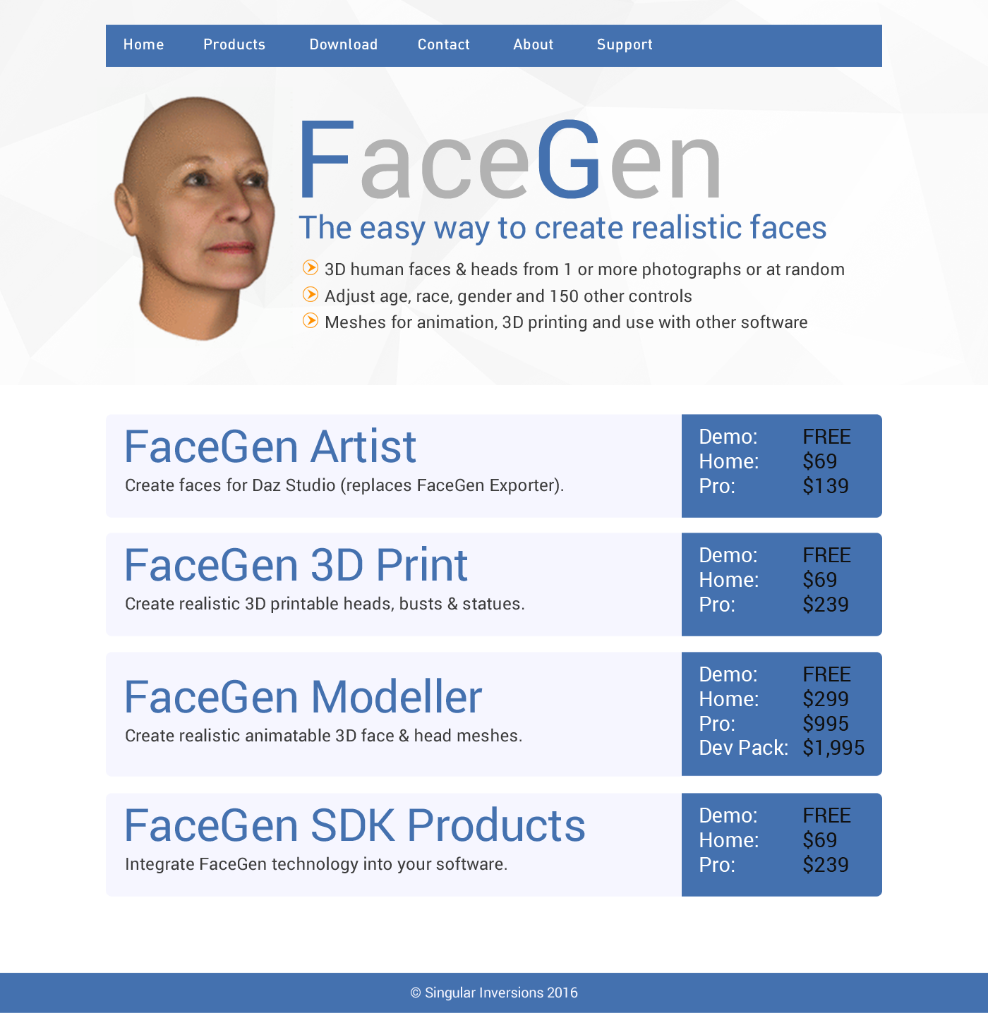 Landing Page Design by Ayesha Khan for Singular Inversions Inc | Design #13287738