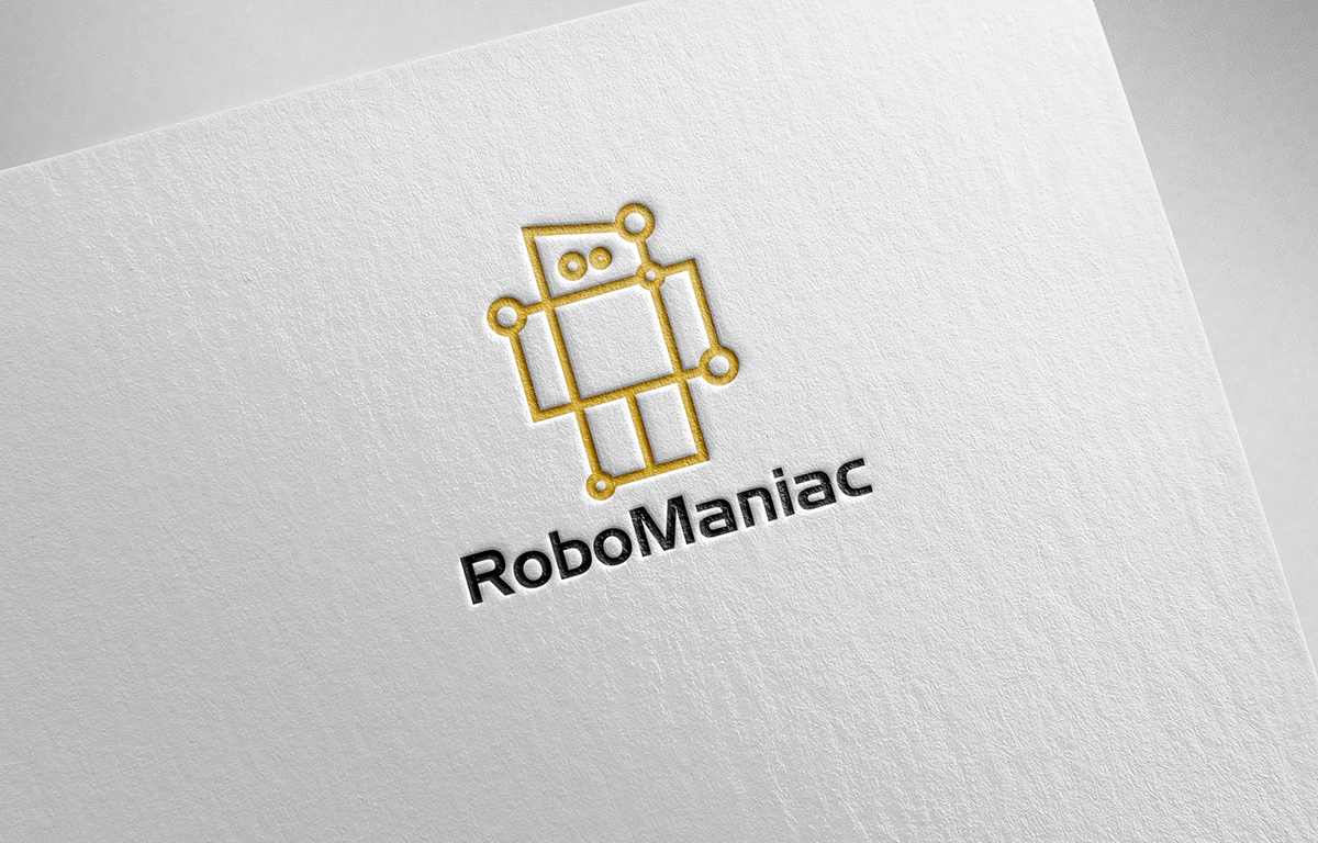 Diseño de Logo por Daniel Caso Design para Robomaniac | Diseño #13226018