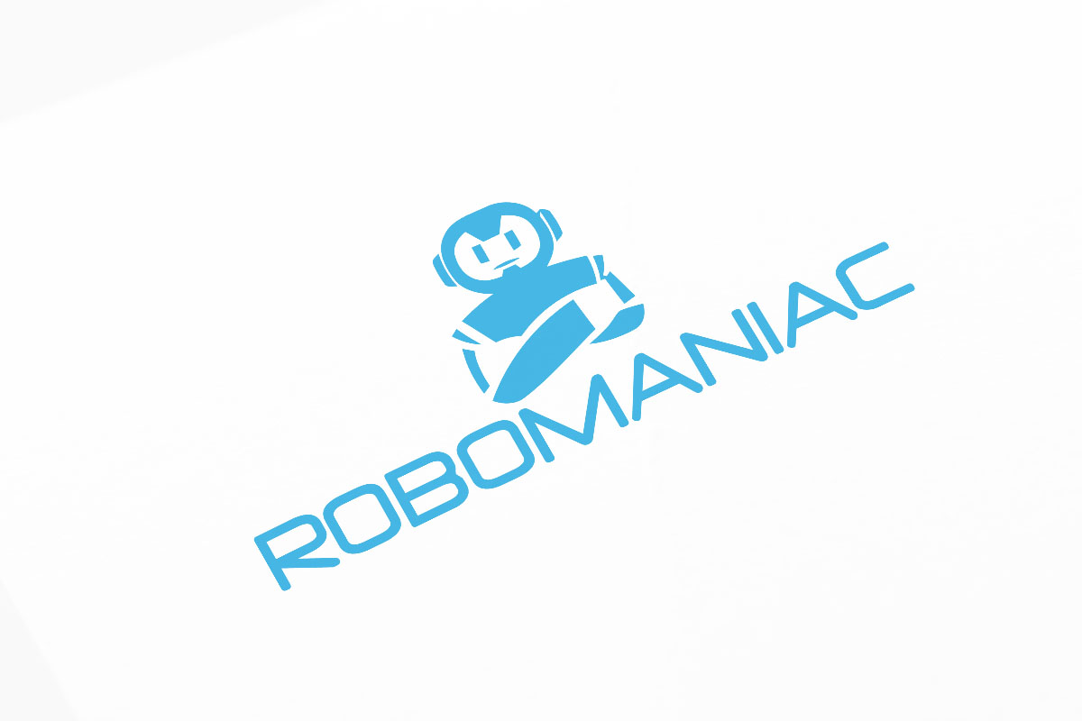 Diseño de Logo por abstraxt para Robomaniac | Diseño #13211118