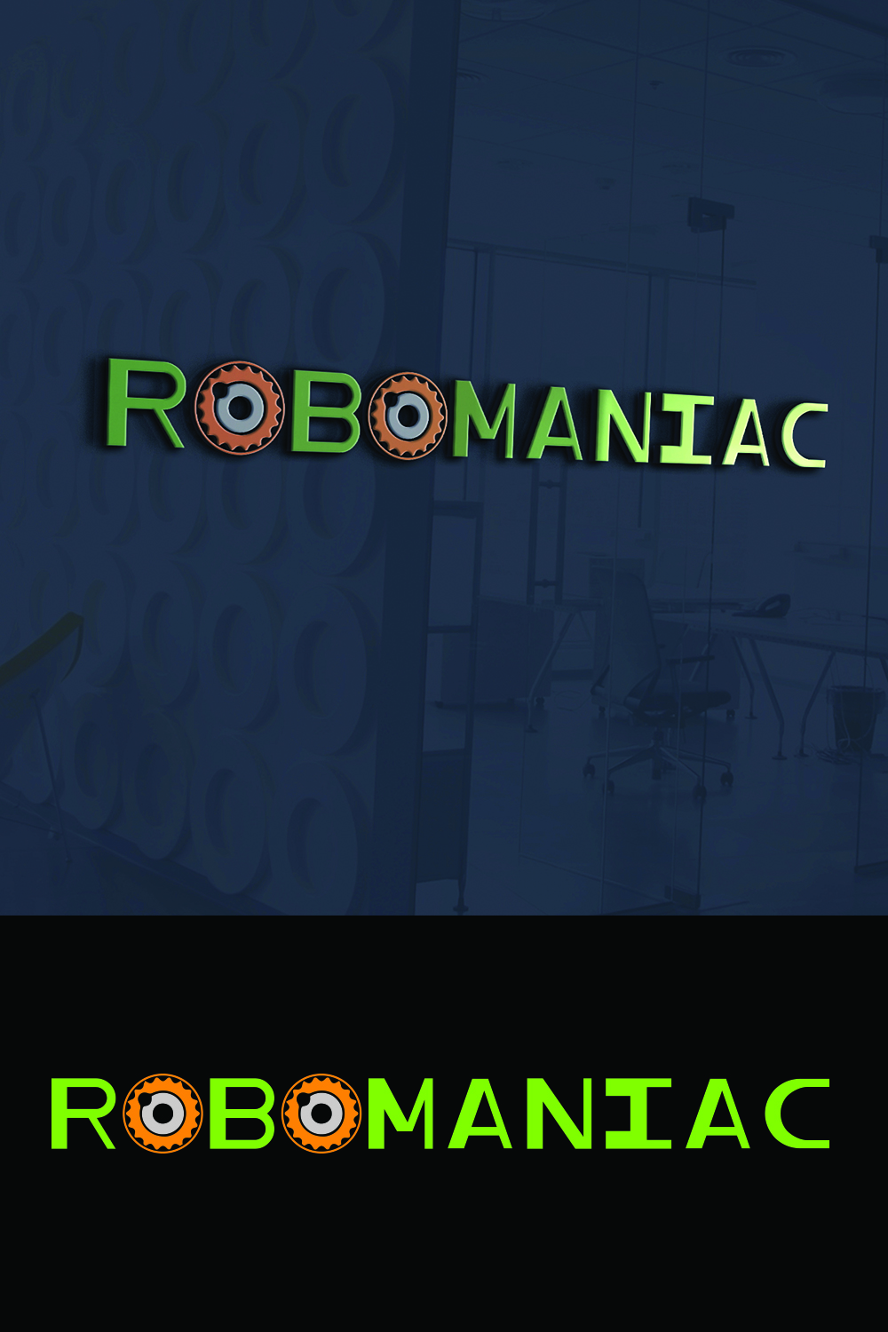 Diseño de Logo por jameskatholine para Robomaniac | Diseño #13210695