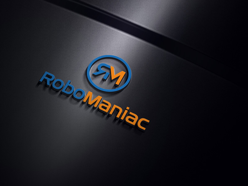 Logo Design by I AM NOBODY for Robomaniac | Design #13231065