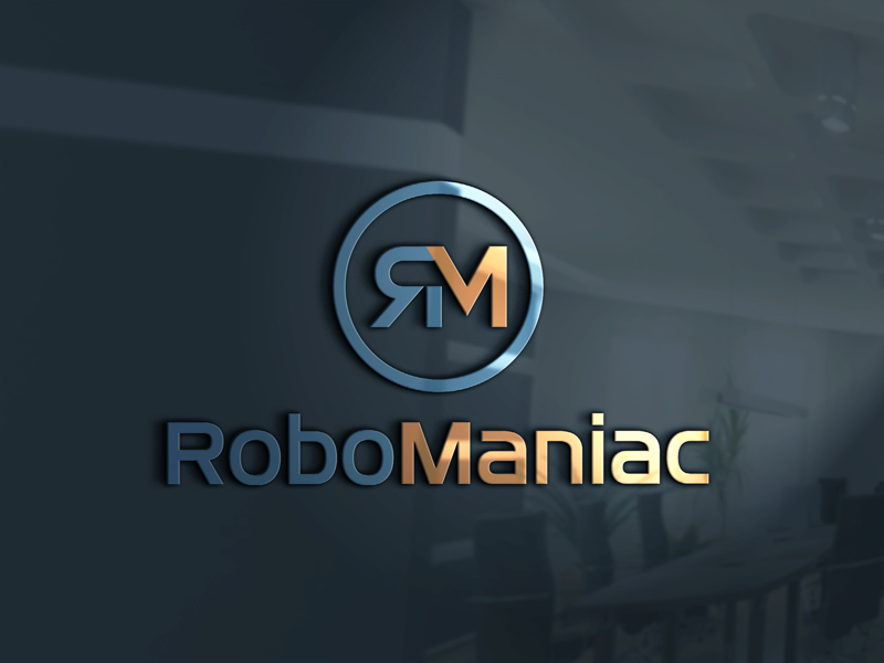 Logo Design by I AM NOBODY for Robomaniac | Design #13231076