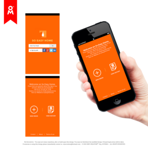 Design for a 3-4 screens mobile app | Web Design by Omee
