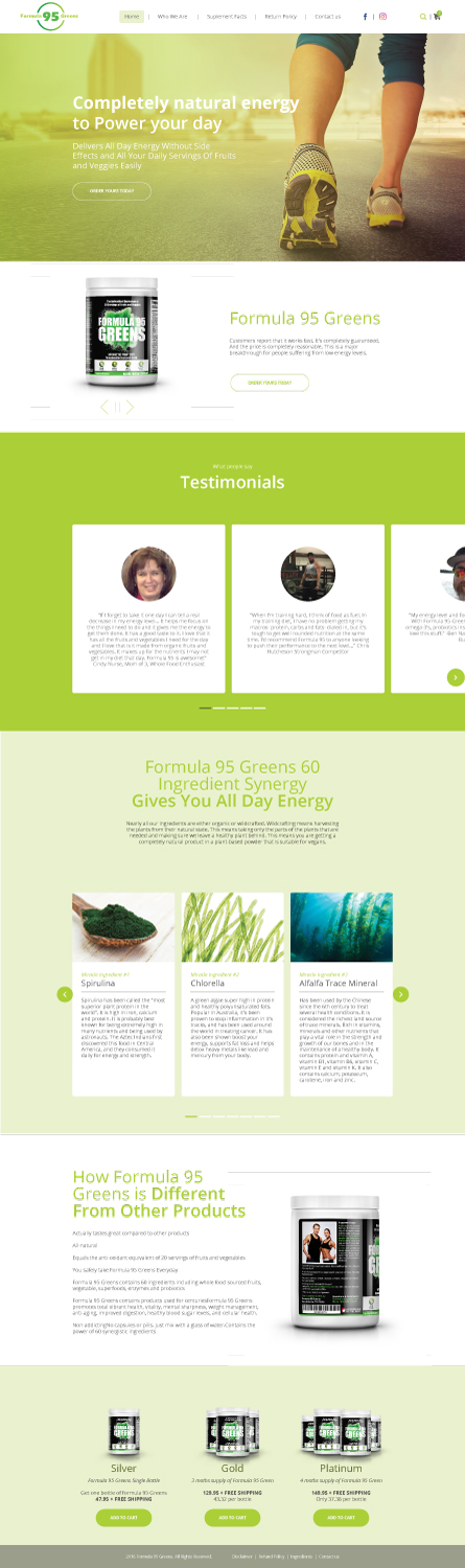Web Design by Ngari for F95 Ventures LLC | Design #13525246