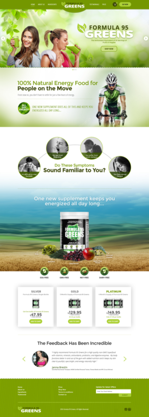 Web Design by sirindesigner for F95 Ventures LLC | Design: #13605915