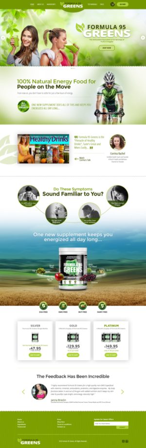Web Design by sirindesigner for F95 Ventures LLC | Design: #14117832