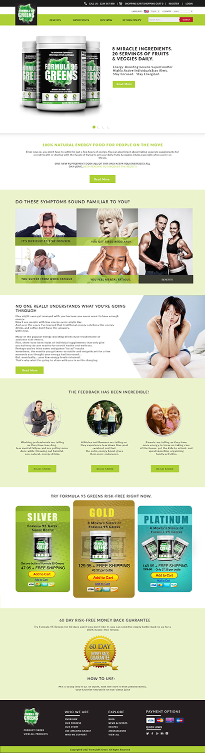 Web Design by bdesigner9 for F95 Ventures LLC | Design #13457121