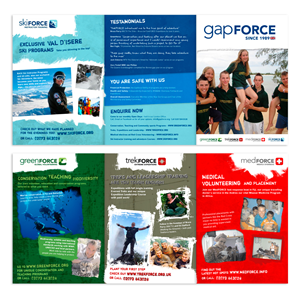 Young Gap Year Global Volunteer A5 Flyer needed