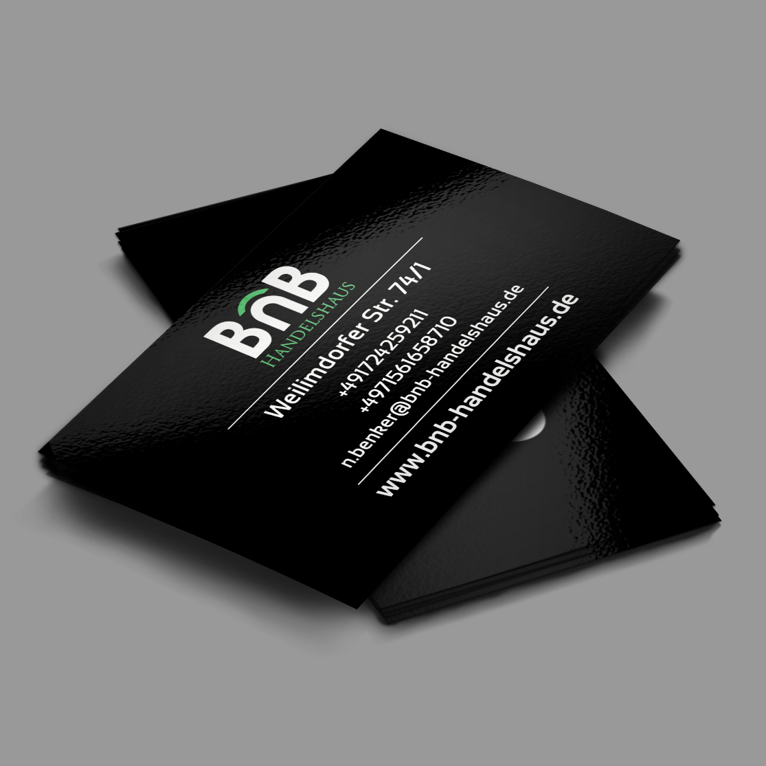 Business Card Design by Pixi Dust for BnB Handelshaus | Design #13232114