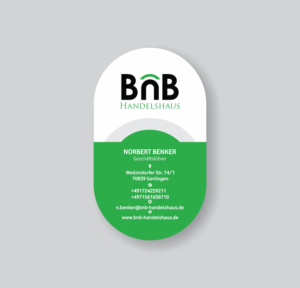 Business Card Design by creativeride for BnB Handelshaus | Design: #13245084