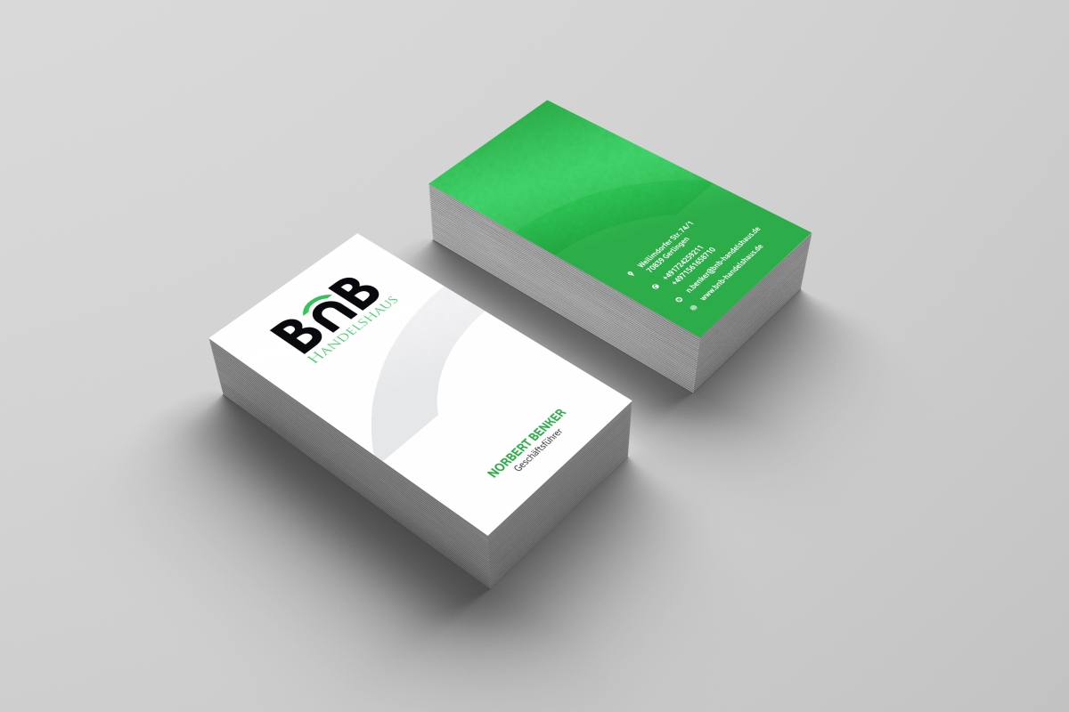 Business Card Design by creativeride for BnB Handelshaus | Design #13245085