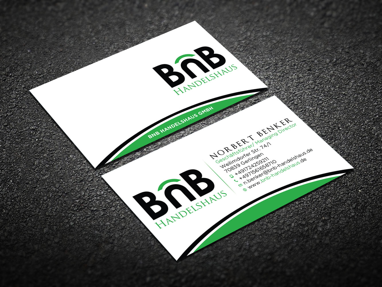 Business Card Design by Verified artistry for BnB Handelshaus | Design #13334405