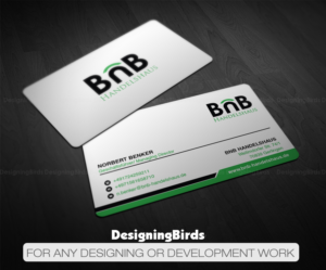 Business Card Design by Designing Birds for BnB Handelshaus | Design: #13226916
