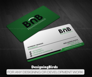 Business Card Design by Designing Birds for BnB Handelshaus | Design: #13226928