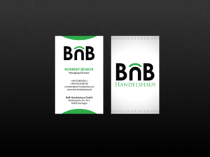 Diseño de Tarjeta de Presentación por Creations Box 2015 para BnB Handelshaus | Diseño: #13238513