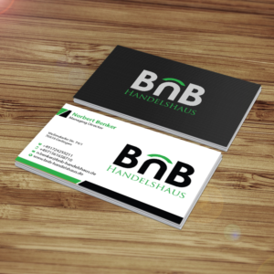 Business Card Design by Creations Box 2015 for BnB Handelshaus | Design: #13238521