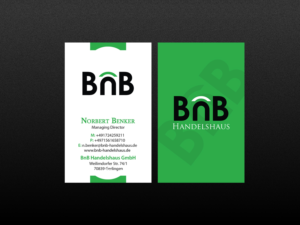 Business Card Design by Creations Box 2015 for BnB Handelshaus | Design: #13238529
